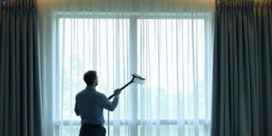 Commercial drapes cleaning service stafford-heights hotels offices