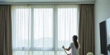 Delicate sheer drape cleaning stafford-heights Matty Curtain Cleaning