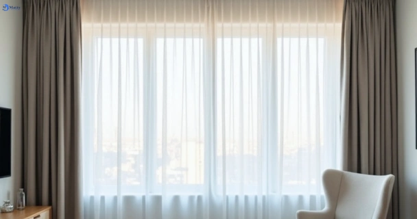 Restored vibrant drapes in stafford-heights QLD after Matty Curtain Cleaning